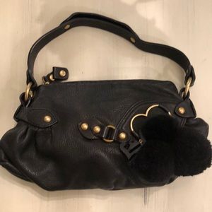Juicy Couture Black Leather Bag